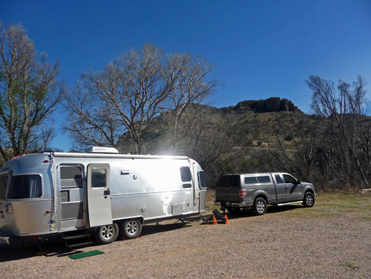 Genevieve the silver palace at Arivaca Lake AZ