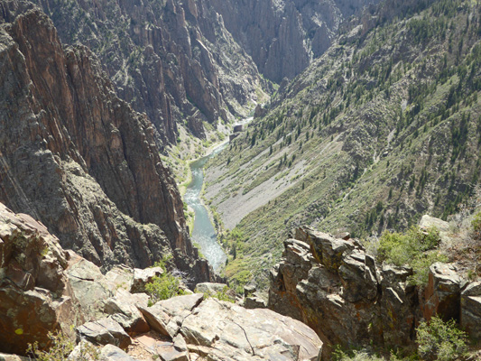 Gunnison River Pulpit View