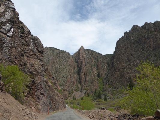 gunnison canyon from Crystal Dam