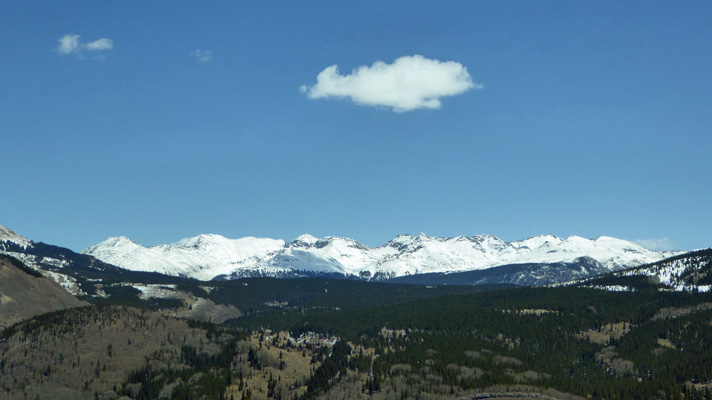 Colorado Rockies from Hwy 550