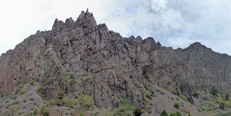 gunnison canyon from Crystal Dam