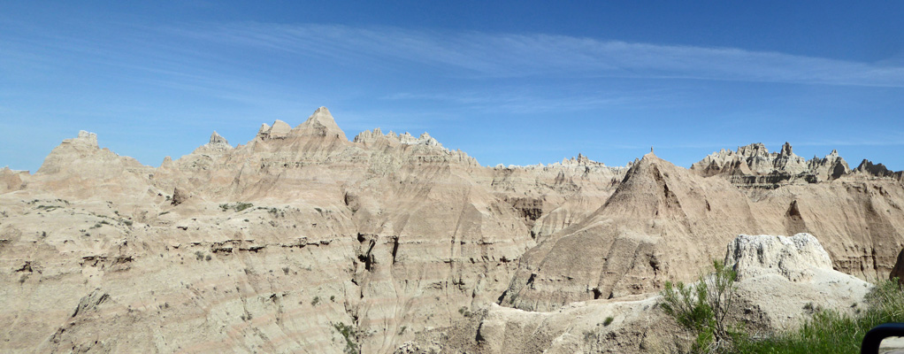 Badlands overlook