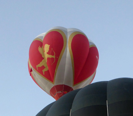 Cupid and hearts balloon