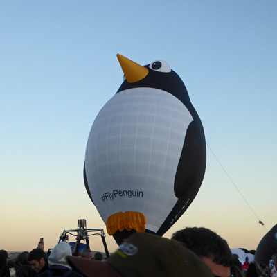 Penguin balloon