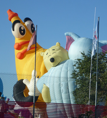 Balloon Fiesta from North Lot