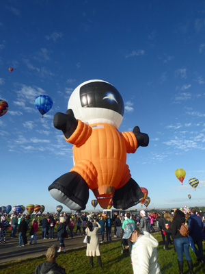 Astronaut balloon