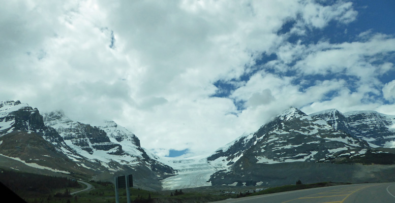 Toe of Athabasca Glacier