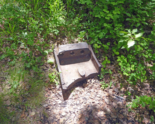 Metal at Pocahontas mine site