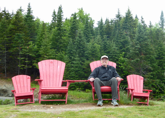 Walter Cooke Red Chairs Fundy NP