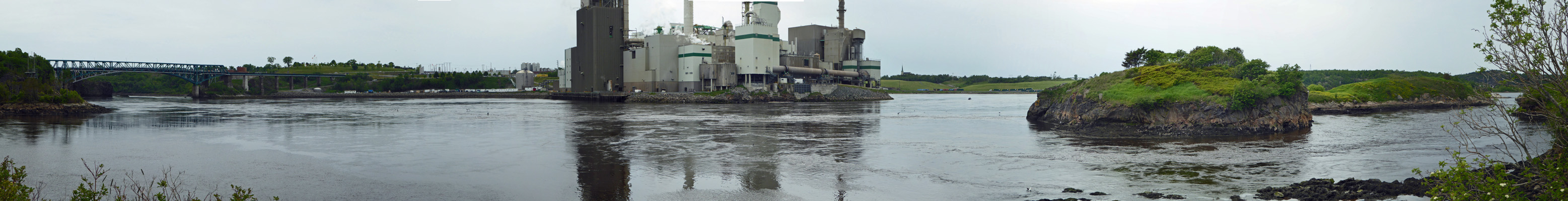 Saint John NB Reversing Falls Slack Tide