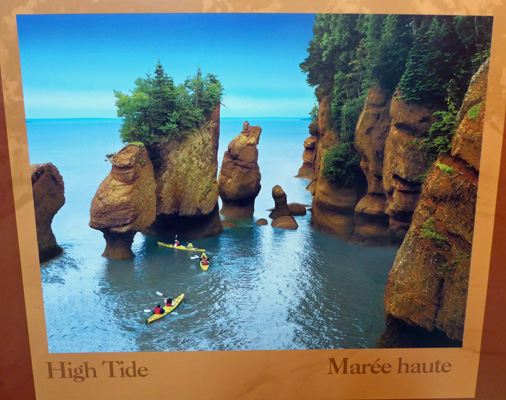 Hopewell Rocks high tide