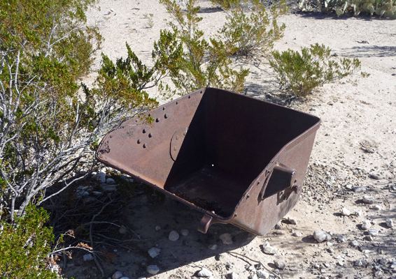 Tramway bucket Big Bend NP