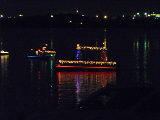 Lighted boat