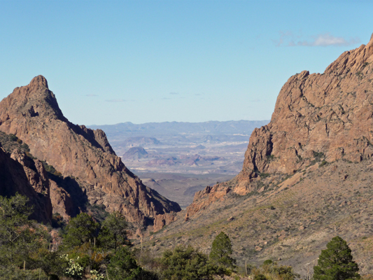 Window View Chisos Basin Big Basin NP