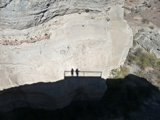 Shadows in Tuff Canyon