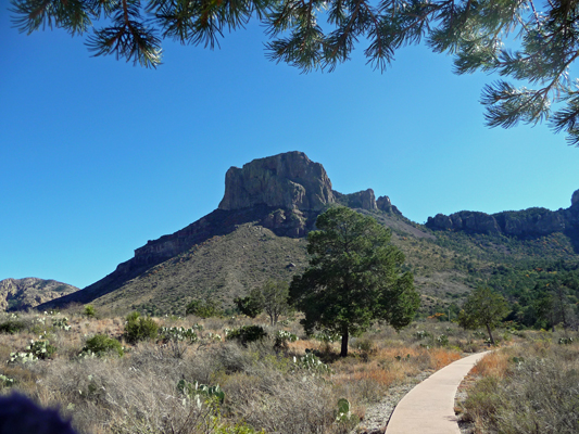 Casa Grande Mt Chisos Basin Big Bend