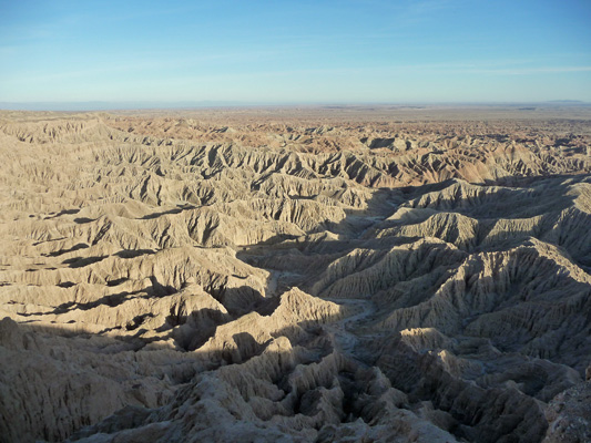 Badlands from Foss Point Anza Borrego