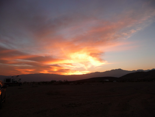 Sunset Pegleg Anza Borrego