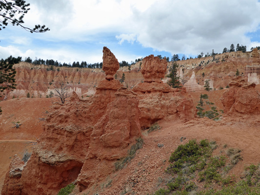 Balancing rock hoodoo