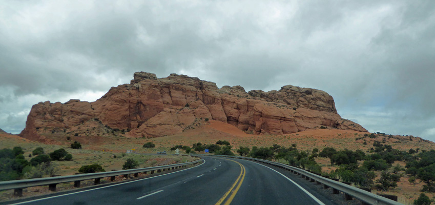 Hwy 89 south of Page AZ