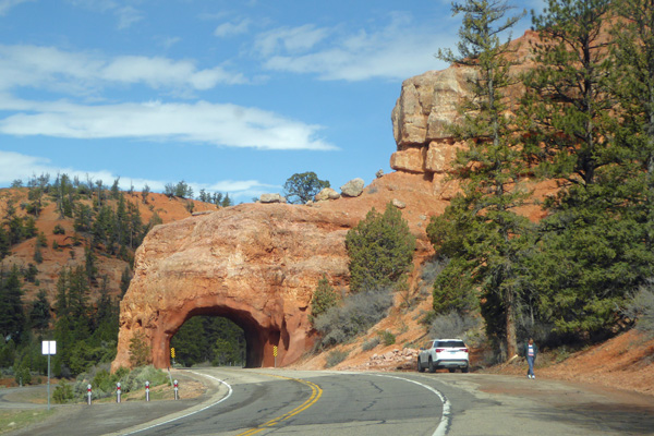 Tunnel in Red Rock Canyon UT