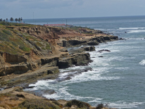 View from west side of Pt. Loma CA