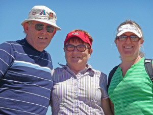 Mike, Kathy and Amy Donaghu at South Mountain Park Phoenix AZ