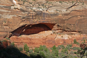 Arch at Big Bend Zion National Park