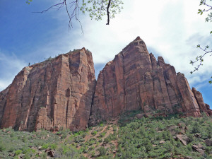 View from Emerald Pool Trail Zion National Park