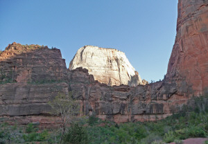 Great White Throne late afternoon Zion National Park