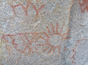 Pictograph Anza Borrego State Park CA