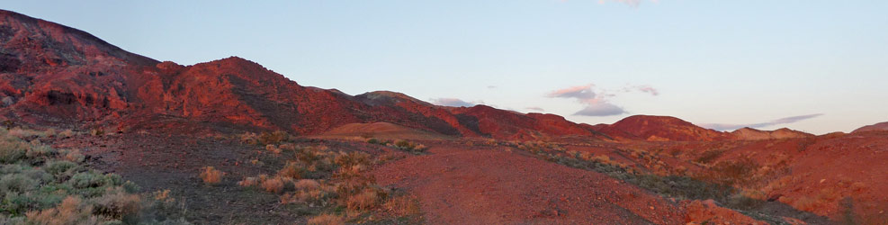 Sunset at Calico CA