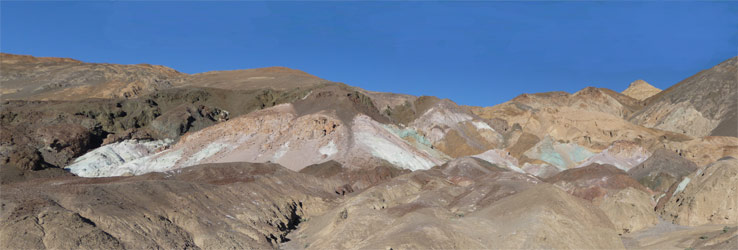 Artists Pallet on Artists Drive Death Valley CA