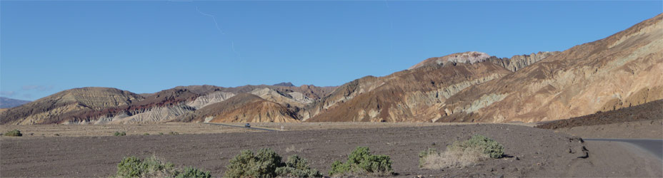 North of Artists Drive Death Valley CA