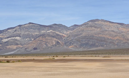 Panamint Valley looking north Death Valley National Park CA