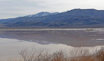 Panamint Valley looking west Death Valley National Park