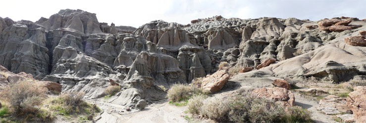 Rock formations at Red Rock State Park CA