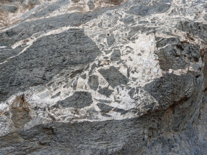 Titus Canyonr rock formations Death Valley National Park CA