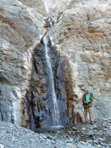 Walter Cooke at Willow Canyon Falls Death Valley National Park CA