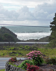 Gold Beach from Honey Bear Campground OR