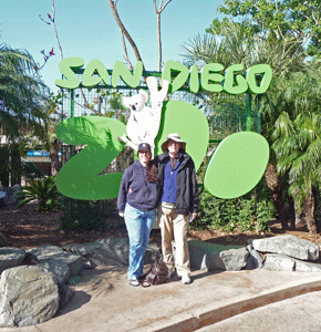 Tracy Cooke and Walter Cooke San Diego Zoo
