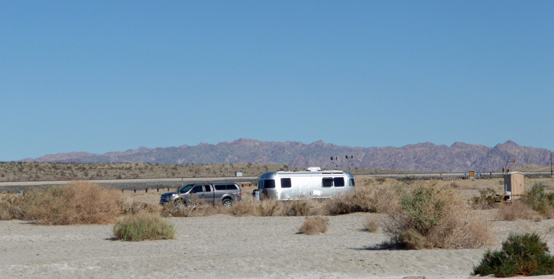 Genevieve Airstream at Salton Sea