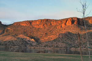 Sunset at Canyon Lake