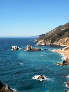 Julia Pfeiffer Cove northward view