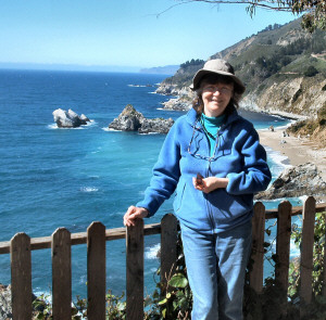 Sara at Julia Pfeiffer Cove