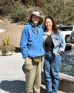 Tracy and Walter at Scripps Aquarium