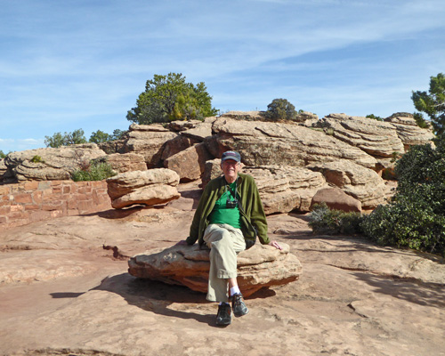 Walter Cooke Spider Rock Overlook