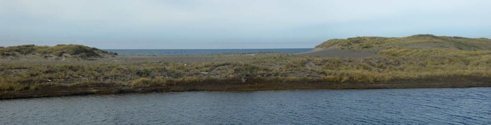 New River and Pacific Ocean