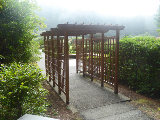 Shore Acres garden entrance