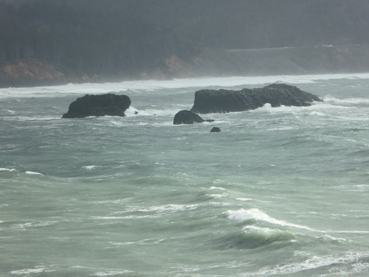 Surf at Port Orford